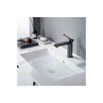 Смеситель для раковины Shevanik оружейная сталь S4301T