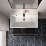 Тумба с раковиной AQUAme S1 80 подвесная, 2 ящика, серая AQM900180GM/10.170.00800.001