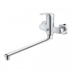 Смеситель для ванны Grohe Eurosmart с длинным поворотным изливом глянцевый хром 23992003 Смеситель для ванны Grohe Eurosmart с длинным поворотным изливом глянцевый хром 23992003