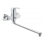 Смеситель для ванны Grohe Eurosmart с длинным поворотным изливом глянцевый хром 23992003 Смеситель для ванны Grohe Eurosmart с длинным поворотным изливом глянцевый хром 23992003