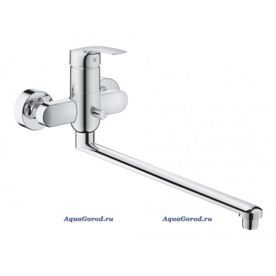 Смеситель для ванны Grohe Eurosmart с длинным поворотным изливом глянцевый хром 23992003 Смеситель для ванны Grohe Eurosmart с длинным поворотным изливом глянцевый хром 23992003