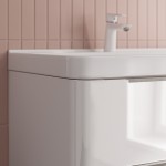 Тумба с раковиной Iddis Клауд Икс (Cloud X) 80 подвесная белый глянец CLX80W0i95K