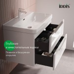 Тумба с раковиной Iddis Клауд Икс (Cloud X) 80 подвесная белый глянец CLX80W0i95K