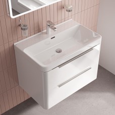 Тумба с раковиной Iddis Клауд Икс (Cloud X) 80 подвесная белый глянец CLX80W0i95K