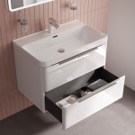 Тумба с раковиной Iddis Клауд Икс (Cloud X) 80 подвесная белый глянец CLX80W0i95K