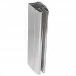 Душевая перегородка GuteWetter LUX DOOR 45х200 бесцветное стекло хром глянец GK-601N