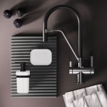 Смеситель для кухни AM.PM Func высокий с краном для питьевой воды и гибким изливом, сатин F8F07812 Смеситель для кухни AM.PM Func высокий с краном для питьевой воды и гибким изливом, сатин F8F07812