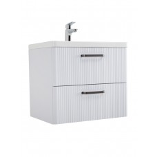 Тумба под умывальник BelBagno подвесная 606х426х500 белая матовая DUE-600-2C-SO-BL-P