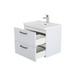Тумба под умывальник BelBagno подвесная 606х426х500 белая матовая DUE-600-2C-SO-BL-P Тумба под умывальник BelBagno подвесная 606х426х500 белая матовая DUE-600-2C-SO-BL-P