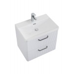 Тумба под умывальник BelBagno подвесная 606х426х500 белая матовая DUE-600-2C-SO-BL-P Тумба под умывальник BelBagno подвесная 606х426х500 белая матовая DUE-600-2C-SO-BL-P