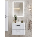 Тумба под умывальник BelBagno подвесная 606х426х500 белая матовая DUE-600-2C-SO-BL-P Тумба под умывальник BelBagno подвесная 606х426х500 белая матовая DUE-600-2C-SO-BL-P