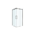 Душевой уголок BelBagno Marino 2 раздвижной 90x90 прозрачное стекло профиль оружейная сталь MARINO-2-A-2-90-C-GM