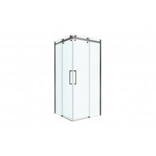 Душевой уголок BelBagno Marino 2 раздвижной 90x90 прозрачное стекло профиль оружейная сталь MARINO-2-A-2-90-C-GM