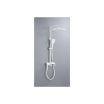 Душевая система Knotlor Stable со смесителем белый матовый KN-23/WY Душевая система Knotlor Stable со смесителем белый матовый KN-23/WY