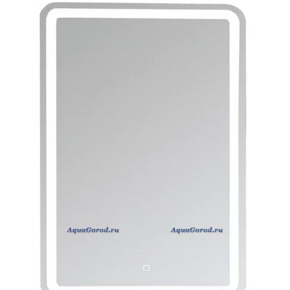 Зеркало Emmy Моника 50х80 с LED-подсветкой, белое 250650