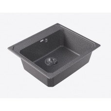 Мойка кухонная DrGans Кардинал 450 литьевой мрамор, базальт 29.030.B0450.409