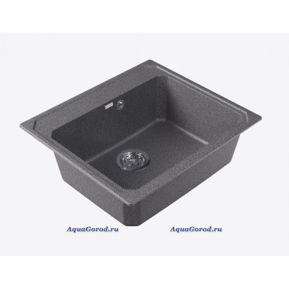 Мойка кухонная DrGans Кардинал 450 литьевой мрамор, базальт 29.030.B0450.409