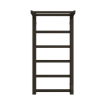 Полотенцесушитель ДВИН Fj plaza neo черный матовый 80/40 4657771770111