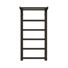 Полотенцесушитель ДВИН Fj plaza neo черный матовый 80/40 4657771770111