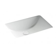 Раковина встраиваемая снизу Ceramicanova Era CN15001 52 глянцевая белая, прямоугольная