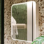 Зеркало-шкаф Alavann Lana 70х80 с подсветкой ALV0279002