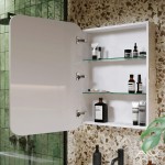 Зеркало-шкаф Alavann Lana 70х80 с подсветкой ALV0279002