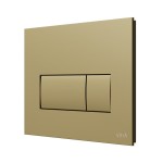 Кнопка смыва для инсталляции VitrA Root Square (Рут Скуэр) глянцевое золото 740-2324