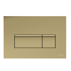 Кнопка смыва для инсталляции VitrA Root Square (Рут Скуэр) глянцевое золото 740-2324