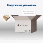 Тумба с раковиной Aquanet Ирис new 70 напольная 2 ящика белый глянец 00312426