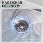Кухонная мойка Splenka 60х50 сатин S702.6050.05