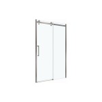 Душевая дверь в нишу BelBagno Marino 140х195 профиль оружейная сталь стекло прозрачное MARINO-2-BF-1-140-C-GM