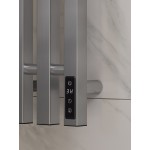Полотенцесушитель электрический APEXTERMO Сириус 1100х120 с крючками никель SR10112NK Полотенцесушитель электрический APEXTERMO Сириус 1100х120 с крючками никель SR10112NK