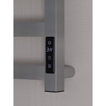 Полотенцесушитель электрический APEXTERMO Терра 600x500 никель TR00165NK Полотенцесушитель электрический APEXTERMO Терра 600x500 никель TR00165NK