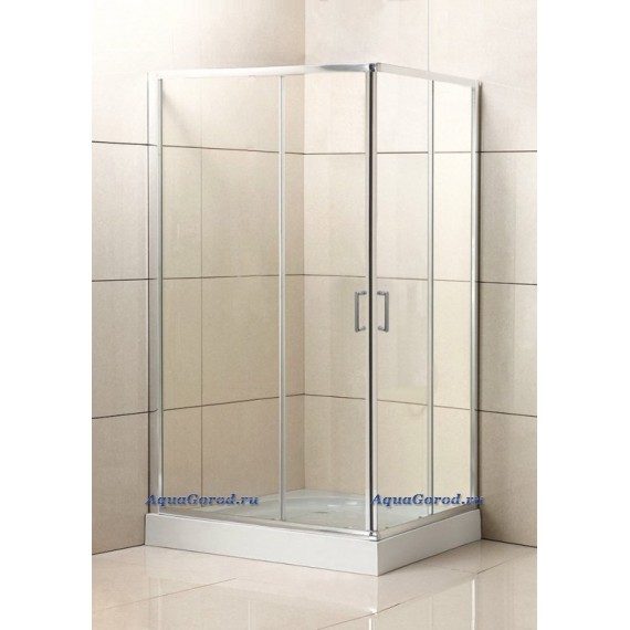 Душевой уголок BelBagno Uno 120х100 раздвижной стекло прозрачное профиль хром глянец UNO-195-AH-2-120/100-C-Cr
