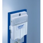 Инсталляция Grohe Rapid SL 4 в 1 с кнопкой + Унитаз подвесной Grossman Style горизонтальный выпуск сиденье микролифт белый Grohe 38813001/GR-4475S