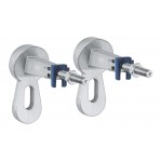 Инсталляция Grohe Rapid SL 4 в 1 с кнопкой + Унитаз подвесной Grossman Style горизонтальный выпуск сиденье микролифт белый Grohe 38813001/GR-4475S