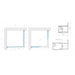 Душевой уголок Vegas-Glass ZA NOVO профиль черный матовый стекло прозрачное ZA NOVO h2000 70 02M 01 Душевой уголок Vegas-Glass ZA NOVO профиль черный матовый стекло прозрачное ZA NOVO h2000 70 02M 01