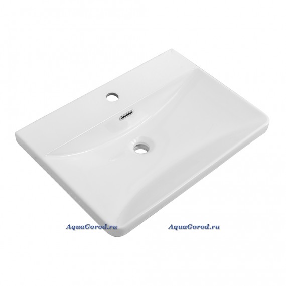 Раковина BelBagno мебельная 61,5х43х14,5 белая BB-8076-3-60