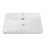 Раковина BelBagno мебельная 61,5х43х14,5 белая BB-8076-3-60