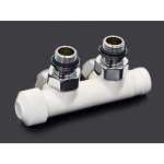 Комплект нижнего подключения термостатический SR Rubinetterie Tondera 1/2"х3/4"Е Белый угловой (правый / левый) с термоголовкой ARIA 0684-1500VCEA/N094-0000V00A Комплект нижнего подключения термостатический SR Rubinetterie Tondera 1/2"х3/4"Е Белый угловой (правый / левый) с термоголовкой ARIA 0684-1500VCEA/N094-0000V00A