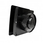 Накладной вентилятор Seicoi Floxy Design 100 Matt Black SMAZ04-01 черный матовый 21-0005-971