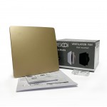 Накладной вентилятор Seicoi Floxy Design 100 Gold SMAZ04-01 золото 21-0005-973