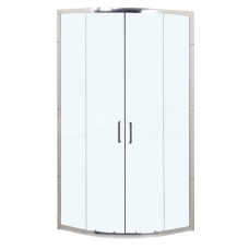 Душевой уголок BelBagno Uno 90х90х195 стекло прозрачное профиль хром глянец Uno -195 R 2 90 C Cr