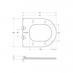 Унитаз-компакт BelBagno Norma безободковый сиденье с микролифтом BB339CPR/BB076SC