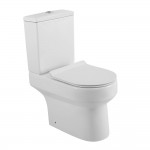 Унитаз-компакт BelBagno Norma безободковый сиденье с микролифтом BB339CPR/BB076SC