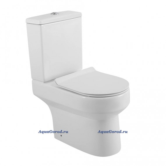 Унитаз-компакт BelBagno Norma безободковый сиденье с микролифтом BB339CPR/BB076SC