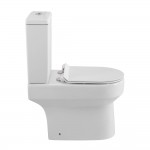 Унитаз-компакт BelBagno Norma безободковый сиденье с микролифтом BB339CPR/BB076SC