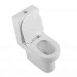 Унитаз-компакт BelBagno Norma безободковый сиденье с микролифтом BB339CPR/BB076SC