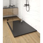 Поддон для душа Starohome Cosmo 180х90 черный матовый 62224423