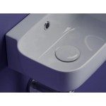 Раковина Ceramicanova Элемент (Element) 40 глянцевая белая правая CN6074L